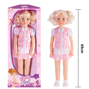 Poupée réaliste de princesse de 28 pouces avec des dents souriantes, <span class=keywords><strong>jouet</strong></span> de <span class=keywords><strong>mode</strong></span> réaliste pour fille - Product Image 2