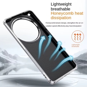 Étui de téléphone en cuir PU avec placage électrolytique avancé pour Oppo FIND X9Ultra X8S+ X8Ultra X9Pro avec support de film pour objectif et coque de protection - Product Image 5