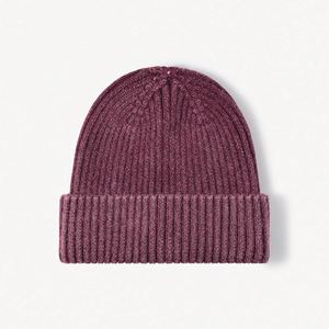 Nouveau bonnet tricoté épais et chaud pour femme, style délavé, idéal pour l'extérieur, bonnet d'hiver tendance pour homme - Product Image 6
