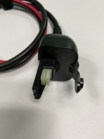 A207 MDX 3' PVC & Tembaga Hitam/Merah Kabel Uji Baterai OBD 12-24V untuk Midtronics MDX 600 Series untuk 2011-2016