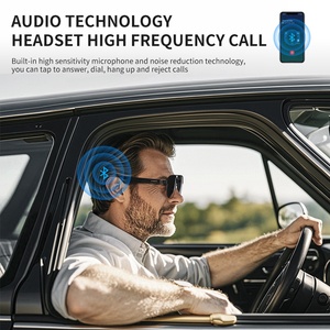 UVカット機能付き新型スマートグラス、ハンズフリー音楽・通話機能搭載 - Product Image 6