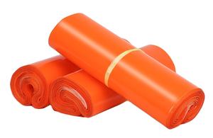 अनुकूलित नारंगी निविड़ अंधकार प्लास्टिक स्वयं-सील पॉलीथीन लिफाफा मेलिंग बैग कपड़ों के लिए परिवहन - Product Image 6