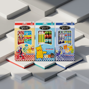 Elite pokemon <b>Pencil</b> <b>Set</b> 12 PCS Kids Graphite Writing <b>Pencils</b> Stationery School Supplies Anime Cartoon Student Gift Wholesal - Product Image 1