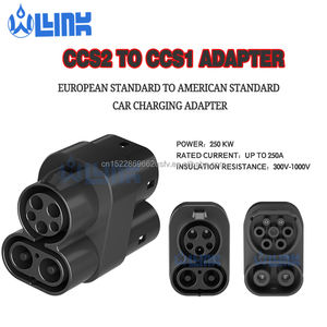 Adaptateur de chargeur de voiture rapide DC pour <span class=keywords><strong>prise</strong></span> EV, CCS2 vers CCS1, <span class=keywords><strong>CCS</strong></span> Combo 1 vers <span class=keywords><strong>CCS</strong></span> Combo 2 pour <span class=keywords><strong>Tesla</strong></span> - Product Image 5