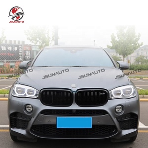 Kit de carrosserie de pare-chocs de Style X6M de haute qualité pour BMW X6 2014-2019 Conversion <span class=keywords><strong>M</strong></span> Sport jupes latérales de diffuseur de pare-chocs avant arrière - Product Image 4