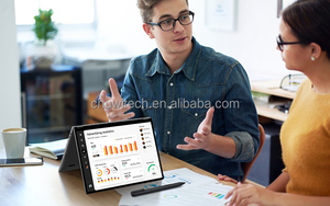 Nouveauté Ordinateur portable tactile <span class=keywords><strong>YOGA</strong></span> pliable à 360 degrés ultra-fin et portable Intel Celeron Clavier anglais SSD Windows 11 - Product Image 6