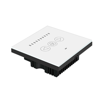 Panneau tactile blanc élégant boutons tactiles commutateur de contrôleur de vitesse du ventilateur de serre