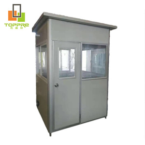 Toppre sẵn sàng thực hiện bảo vệ an ninh nhà thiết kế bảo vệ gian hàng prefab Bullet Proof xách tay an ninh bán hàng gian hàng bảo vệ cabin - Product Image 4