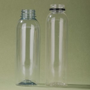 Bouteilles de jus en plastique PET de 16oz 500ml contenants vides et transparents bouteille de jus de lait d'eau ronde <span class=keywords><strong>Cosmo</strong></span> avec bouchon - Product Image 3