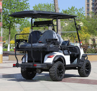 Voiturette de golf électrique télécommandée, buggy électrique télécommandé pour le transport touristique des sites événementiels