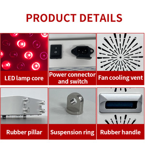 Qualité médicale ANDY 300W 600W 1000W 1500W 3000W 660nm 850nm proche infrarouge Led panneau dispositif corps entier thérapie par la lumière rouge - Product Image 4