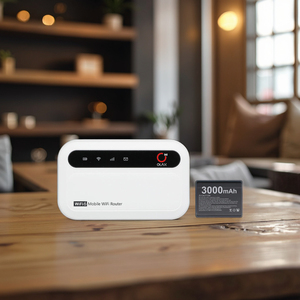 เราเตอร์พกพา MF985 4G LTE รองรับซิมการ์ด Cat4 พร้อมแบตเตอรี่ 3000mAh WiFi6  ไฟร์วอลล์มือถือ VPN ฟังก์ชั่น WEP  เราเตอร์ Wifi 6 รองรับซิมการ์ด - Product Image 1