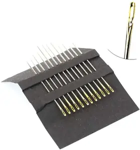 wholesale sharp sewing self-threading needles blind