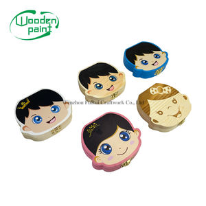 Boîte de rangement pour porte-dents de bébé, Collection garçon boîte cadeau Souvenir pour dents couleur bois de pin peinture féerique bois Durable blanc naturel - Product Image 6