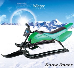 Luge d'hiver, traîneau, Racer, frein sûr, motoneige, volant, Scooter de neige - Product Image 3