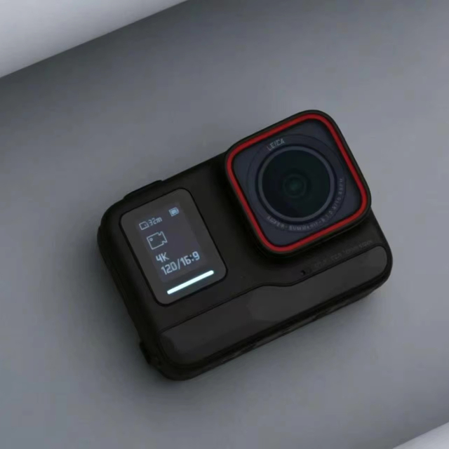 Ace Pro Second-hand Action Camera, 1/1.3 Inch Sensor, 4K 120fps, Dual-screen Stabilization
