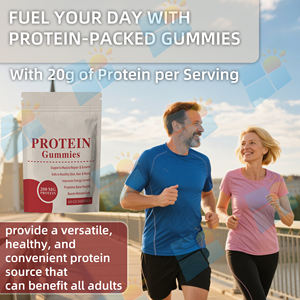 सूनी निजी लेबल में मट्ठा प्रोटीन गामी कैंडी हलाल खेल ऊर्जा को बढ़ावा देता है पूर्व कसरत की खुराक शाकाहारी प्रोटीन गुम्मीज - Product Image 4