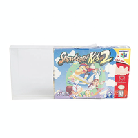 Pli doux PET Transparent N64 SNES PS4 Jeu Boîte Protecteur