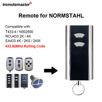 Télécommande de garage à code roulant 433,92 MHz pour porte de garage en acier standard Entrematic RCU 433-2, RCU 433-4, EA433 2KM, EA433 2KS, T433-4