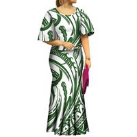 Ensemble de deux pièces pour femmes, jupe sirène, grande taille, queue de poisson, robe nuptiale polynésienne, nouvelle collection