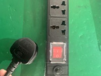 PDU 1U en alliage d'aluminium pour montage en rack 19 pouces, 6-8 prises universelles 10A/16A 220V, certifié CE/VDE/RoHS, garantie 3 ans, pour centre de données