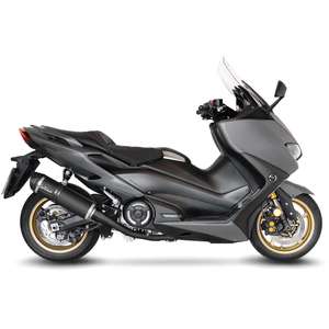 LV One EVO Black Edition sistema di scarico moto per YAMAHA T-MAX 560/TECH MAX 2020-2024 modello 18059 - Product Image 1