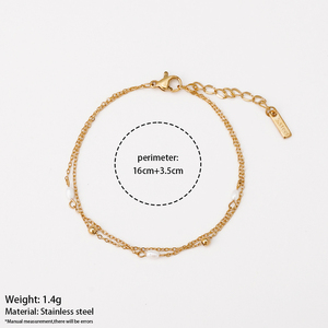 CLIORO Set <span class=keywords><strong>di</strong></span> Bracciali in Acciaio Inossidabile Dorato con <span class=keywords><strong>Perle</strong></span> <span class=keywords><strong>Vere</strong></span> per Uso Quotidiano, Bracciali con Cuore Rosa, <span class=keywords><strong>Perle</strong></span> e Zirconi, Gioielli alla Moda per Donne - Product Image 6