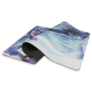 Tùy Chỉnh Trò Chơi Thẻ Chơi Mat Thăng Hoa Cao Su Neoprene Yugioh Playmat Tùy Chỉnh Thiết Kế In Logo Anime Chuột Pad