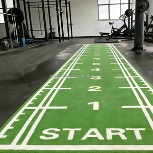 <span class=keywords><strong>Gazon</strong></span> artificiel pour salle de sport, tapis de fitness intérieur, chenille de fitness haute densité, haute qualité, personnalisable avec logo, graphismes et couleurs, <span class=keywords><strong>en</strong></span> matériau PP - Product Image 5