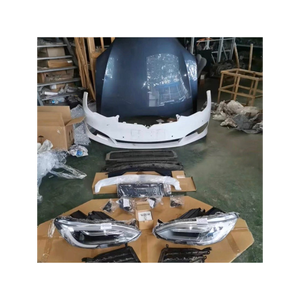 Piezas de repuesto <span class=keywords><strong>para</strong></span> automóviles, actualizaciones antiguas, nuevo kit, incluye faros envolventes, luces traseras, parachoques de coche <span class=keywords><strong>para</strong></span> Tesla Model S - Product Image 5