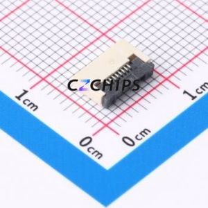 FPC-0.5FX-8PWCR-H20 FFC/FPC Connector SMD,P=0.5mm,Horizontal Mount Connector Flip Cover Type Bottom Contact 8P 0.5mm - Product Image 1