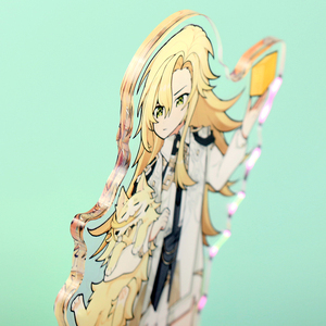 Tùy chỉnh trong suốt Acrylic mảng bám phim hoạt hình anime cầu vồng thiết kế cho trang trí nội thất và quà tặng cho bán buôn - Product Image 3