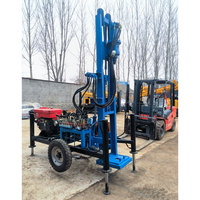 Promotion Exceptionnelle : Foreuse Rotative Hydraulique Entièrement Automatique sur Chenilles de 22 CV pour Puits d'Eau Profonds (100-150 Mètres)