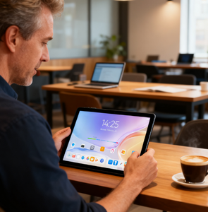 Tablette 10,95 pouces avec stylet, Android 15/16, 6 Go + 128 Go, batterie 8000 mAh, idéale pour <span class=keywords><strong>l</strong></span>'apprentissage scolaire, appareil tactile pour étudiants - Product Image 4