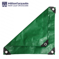 Bâche en PE de qualité industrielle, légère et imperméable, pour la protection des marchandises, fournie directement par l'usine