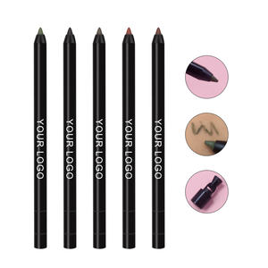 Krim rias profesional <span class=keywords><strong>Eyeliner</strong></span> <span class=keywords><strong>Gel</strong></span> tahan air Label pribadi Vegan Matte hitam <span class=keywords><strong>Eyeliner</strong></span> pensil - Product Image 4