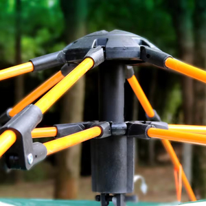 Baichuang Lều cắm trại ngoài trời 2-3 người một phòng ngủ không thấm nước mưa gia đình gấp tự động tùy chỉnh ba mùa di động - Product Image 2