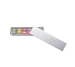 2024 hot sell eco customized macaron insert tray packaging made paper gift box