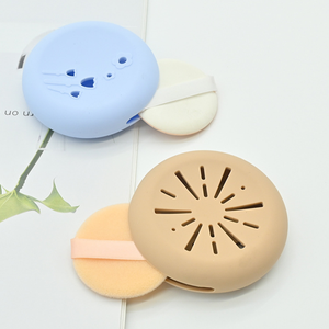Hot Sale Silicone Powder Puff Storage Case Dustproof Breathable Powder Puff Bag Storage High Value Portable Beauty Tools - Product Image 3