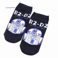 Nouvelles chaussettes unisexes en coton Star Wars 2020 - Chaussettes courtes d'été antibactériennes, respirantes, antidérapantes, style coréen, décontractées pour tous les jours