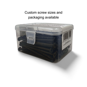 Quality <b>Self</b> Tapping <b>Screws</b> for Wood Production Line 100pcs/Box <b>Self</b> <b>Drilling</b> Black <b>Screws</b> for Effective <b>Metal</b> Applications - Product Image 4