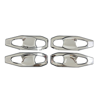 YCSUNZ 4PCS  Chrome  Kits d'inserts de poignées de porte pour Toyota Hilux Travo 2026 2015-2025  Accessoires