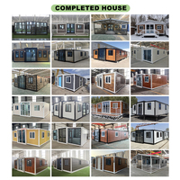 Conteneur d'expédition duplex préfabriqué pliable et portable de luxe Maisons Maison modulaire