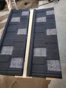 Tuiles en pierre colorées modernes pour toitures, revêtement de toiture en pierre imperméable pour appartements, hôtels, parcs, ateliers, écoles, résistantes à la chaleur - Product Image 5