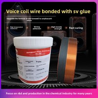 Adhésif en résine époxy de qualité E2 pour bobine de haut-parleur, résistant aux hautes températures, à faible odeur, scellant composite PVC