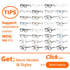 Classic Newest Square Computer Custom Logo Óculos Reduzir Eye Strain Mulheres Homens Black Blue Light Blocking Óculos - Product Image 5