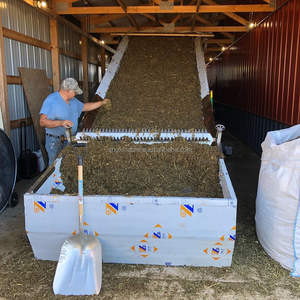 Essiccatore a biomassa di canapa ad aria calda con cintura a rete continua di grande capacità - Product Image 2