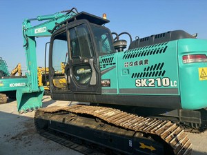 รถขุดไฮดรอลิก Kobelco SK210 มือสอง สำหรับงานก่อสร้างและงานดิน บำรุงรักษาน้อย ประสิทธิภาพสูง มีสินค้าในสต็อก - Product Image 3
