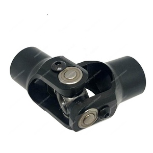 3/4 all'ingrosso "rotondo <span class=keywords><strong>X</strong></span> 3/4" liscio giunto sterzo universale nero accoppiamento albero - Product Image 3