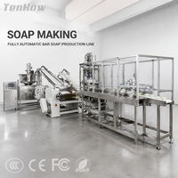 Machine de fabrication de savon entièrement automatique : mélange, pressage, estampage, découpe et finition du savon en barre – Fonctionnement fiable